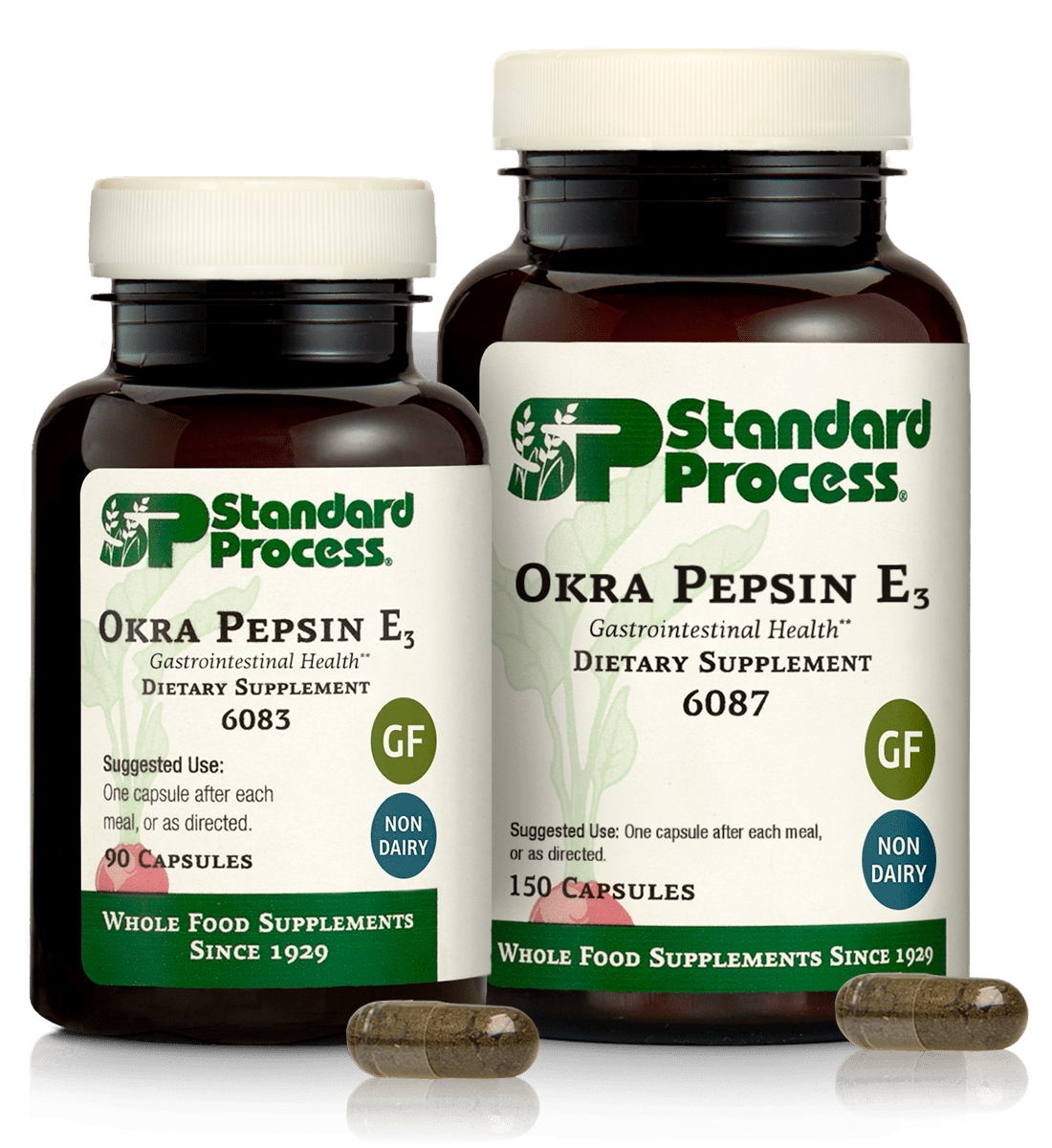 Okra Pepsin E3 - Standard Process) 90 Tablets