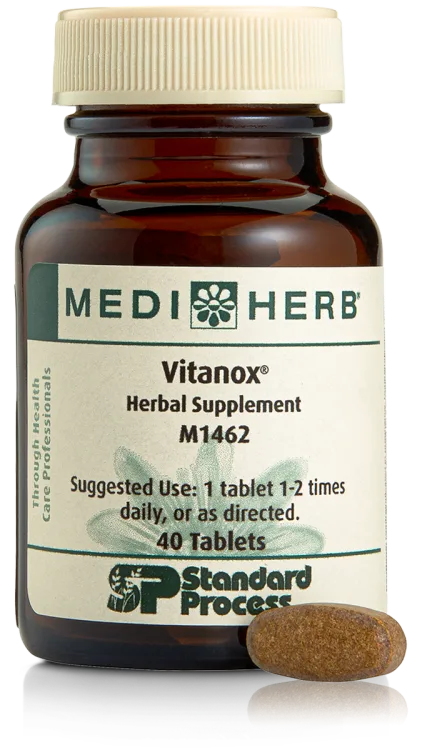 Vitanox - Standard Process/Medi-Herb (40 Tablets)