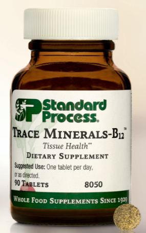 Trace Minerals-B12 - 90 tablets - Standard Process