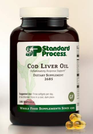 Cod Liver Oil - 180 softgels - Standard Process