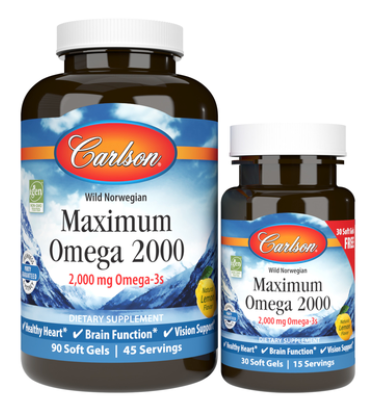 Maximum Omega 2000 120 Softgels