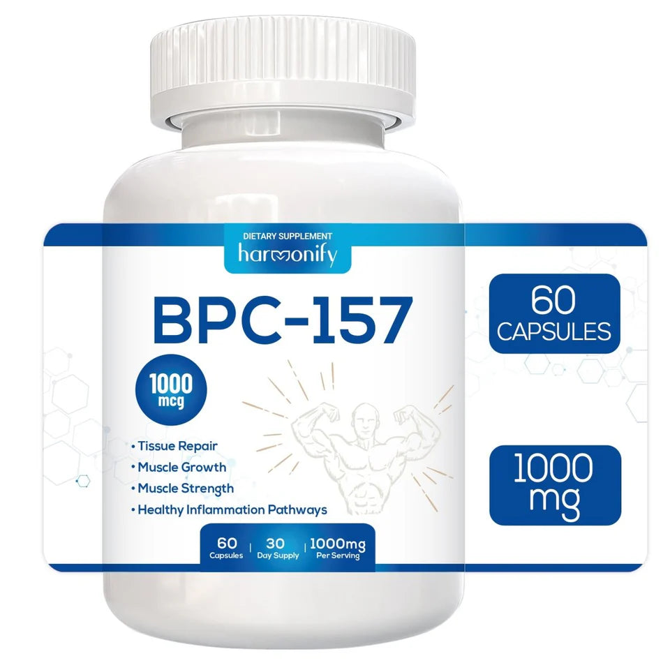 BPC 157 - HARMONIFY BPC157 Muscle&Workout 60 Capsules, High Potency