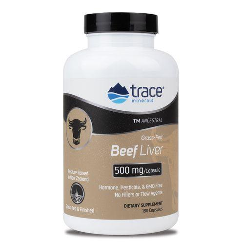 Beef Liver TM Ancestral 500mg capsules - 180 capsules - Trace Minerals